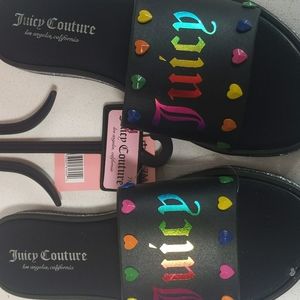 Juicy Couture You Bet women Slide Sandals NWT